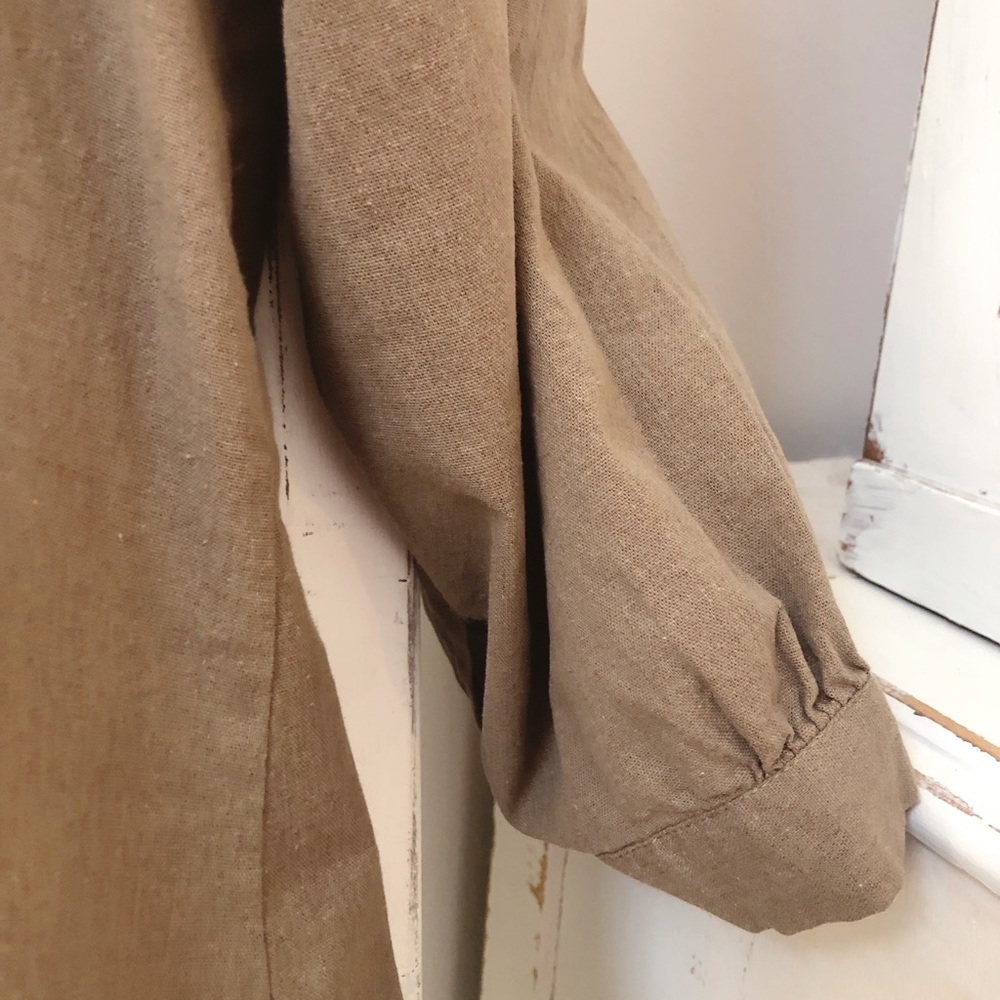 Collard peasant top - Picture 4 of 4